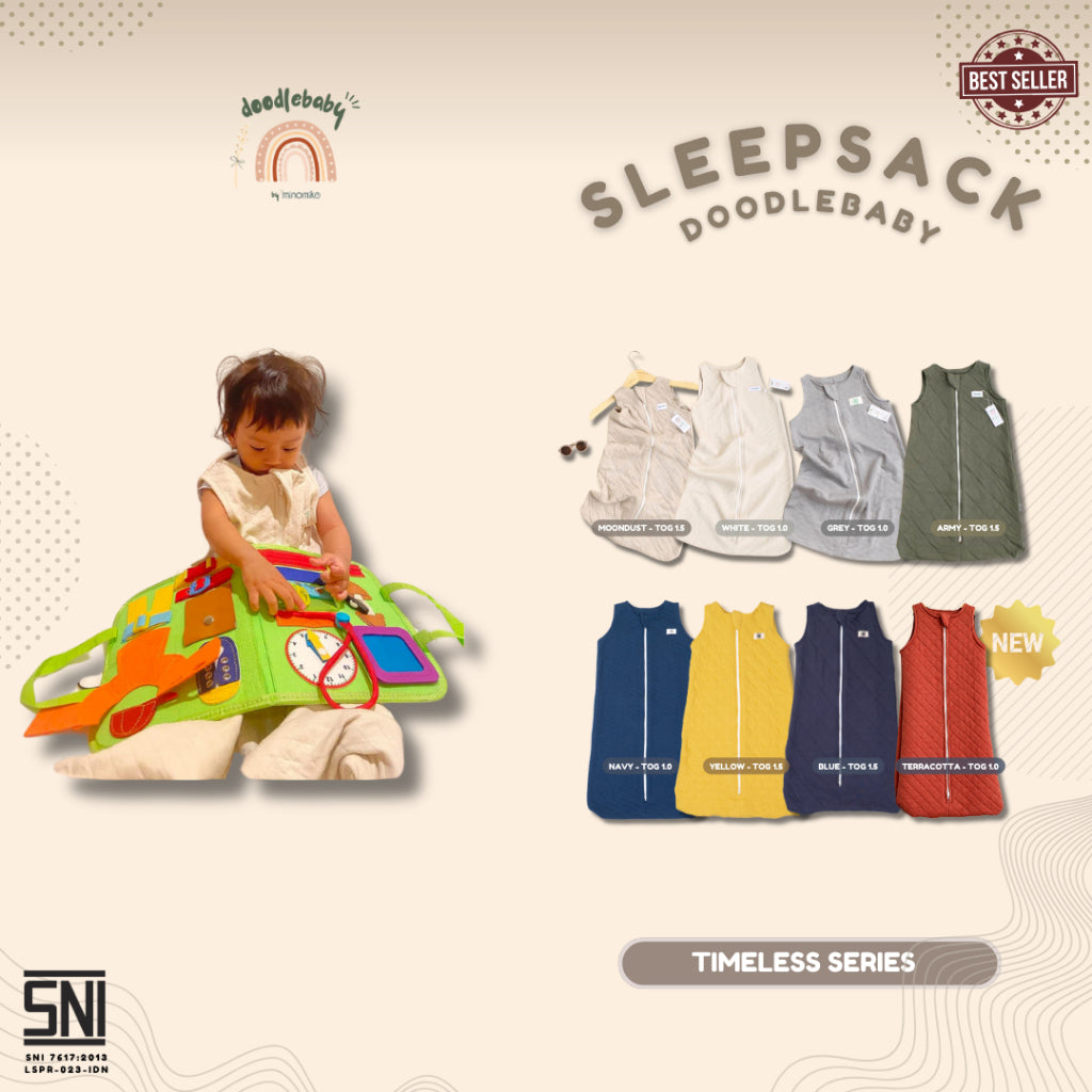 Doodlebaby Sleep Sack Timeless Series 2 layer